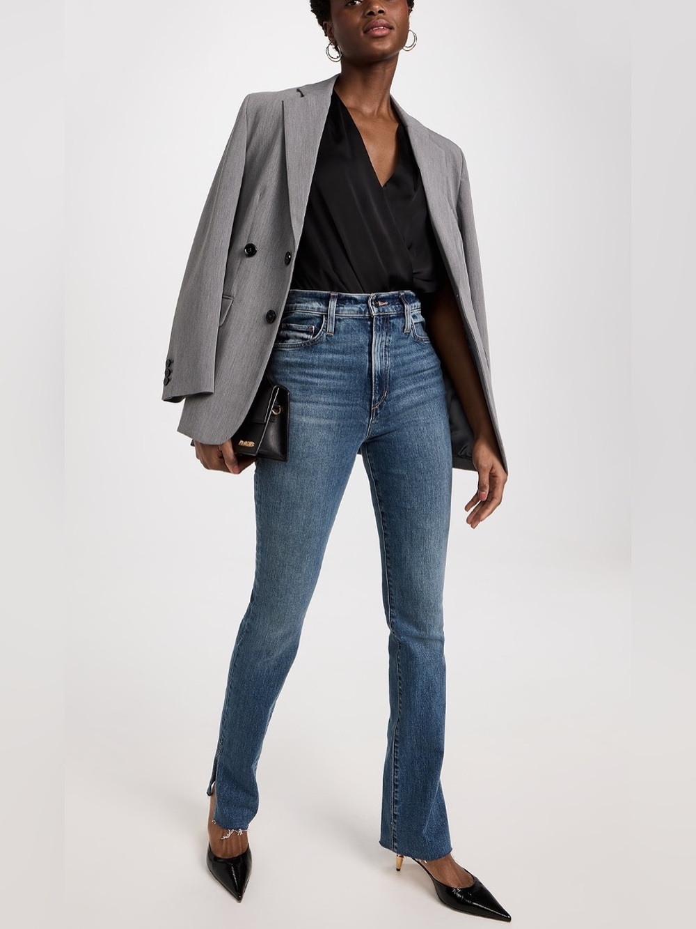 Favorite Daughter Valentina Cigarette Jeans 25 Med Indigo Blue Denim NWT